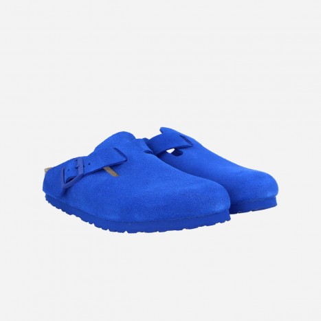 Zueco Boston Suede Azul Zueco Boston Suede Azul