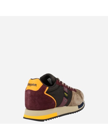 Sneaker Queens01 Wax. Granate                                  