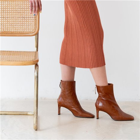 Botines Lina de Wandler de color Marrón Mujer Zapatos de Botas de Botas de tacón y de tacón alto 