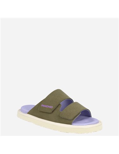 Sandalia P65W Slide Marrón 