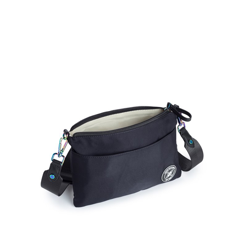 Bolso Gloss Crossbody Negro 