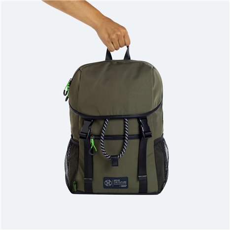 Bolso Recycled Backpack Kaki 