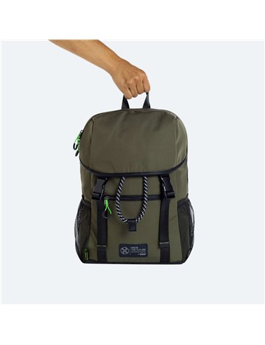 Bolso Recycled Backpack Kaki 