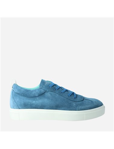 Sneaker P08M Suede Azul 