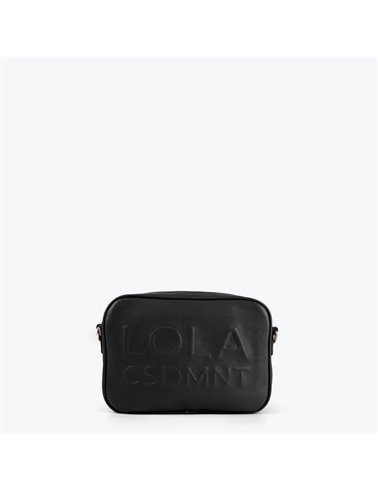 Bolso Bandolera Logo Negro 