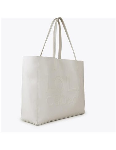 Bolso Shopper Logo Blanco 