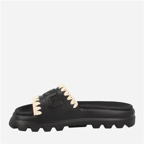 Sandalia One Piece Slide Negro Sandalia One Piece Slide Negro