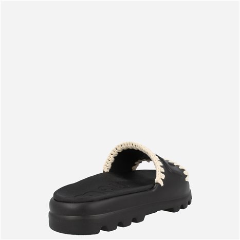 Sandalia One Piece Slide Negro Sandalia One Piece Slide Negro