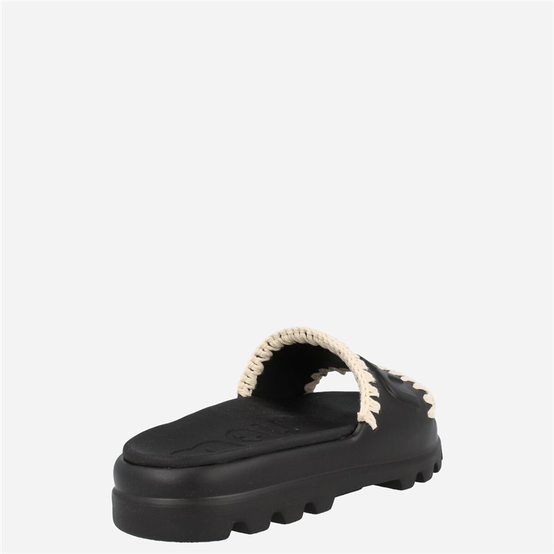Sandalia One Piece Slide Negro Sandalia One Piece Slide Negro