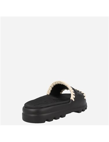 Sandalia One Piece Slide Negro 