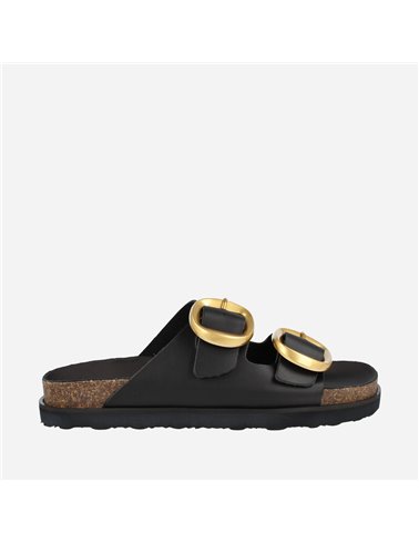 Sandalia Folio Negro 