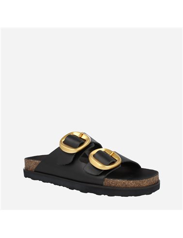 Sandalia Folio Negro 