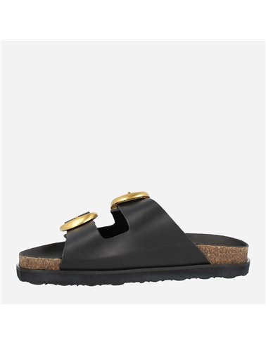 Sandalia Folio Negro 