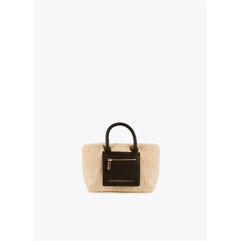 Bolso Shopper Acolchado Negro 