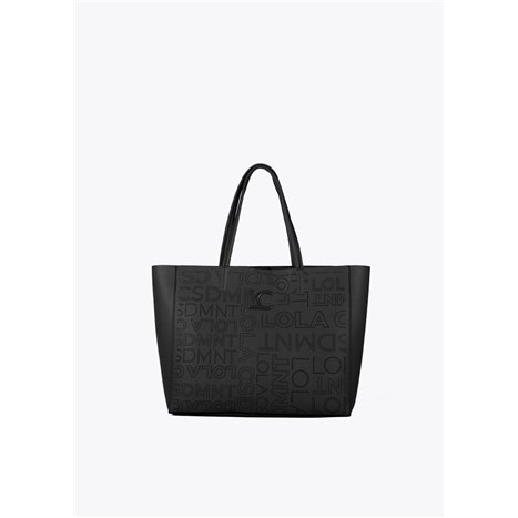 Bolso Shopper Logo Negro 