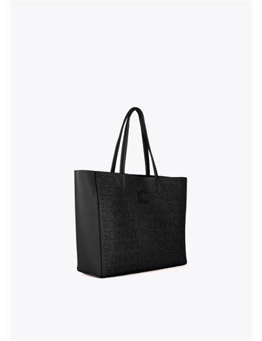 Bolso Shopper Logo Negro 