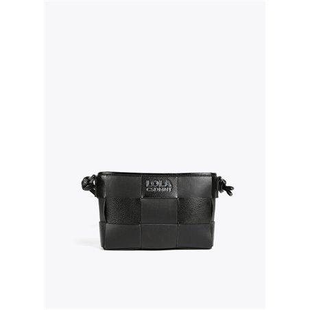 Bolso Bandolera Troquel Negro 