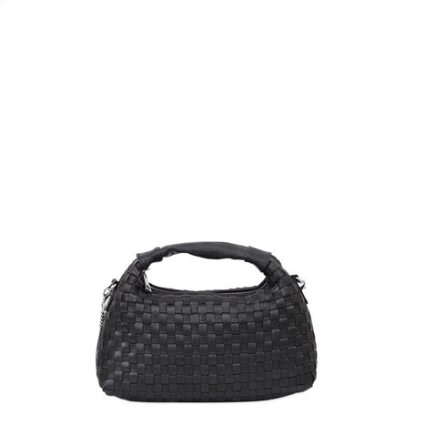 Bolso Chiara Braided Negro 