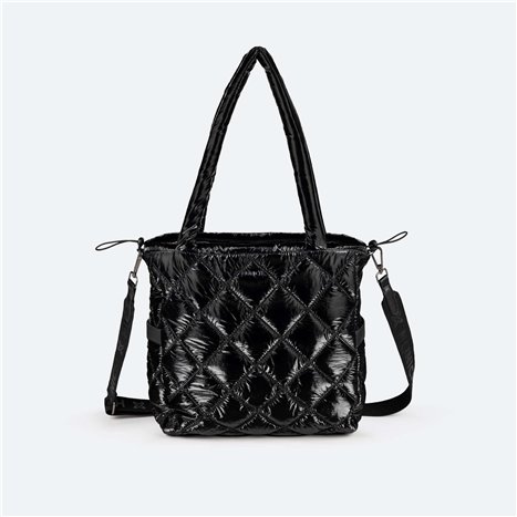 Bolso Cover Shopper Negro 