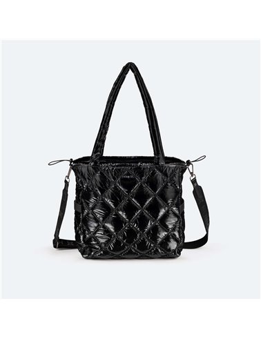 Bolso Shopper Animal Negro 