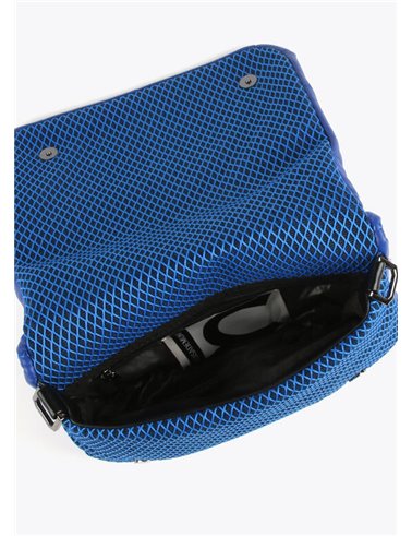 Bolso Bandolera Acolchada Azul 