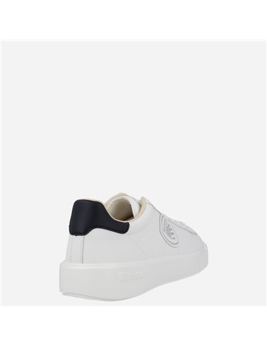 Sneaker Buck01 Lea Blanco 