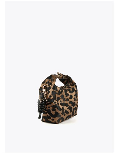 Bolso Jaquard Leo Leopardo 