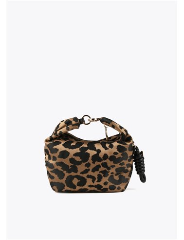 Bolso Jaquard Leo Leopardo 