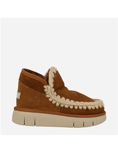 Zueco Clog Eskimo Plat Cuero 