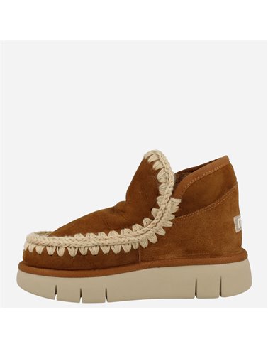 Zueco Clog Eskimo Plat Cuero 