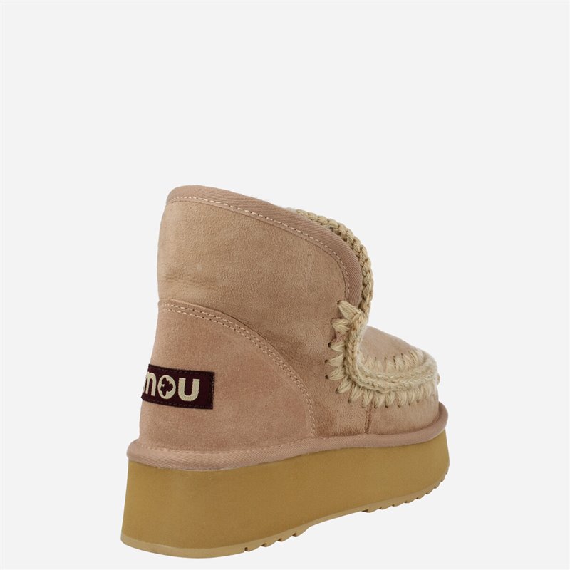 Zueco Clog Eskimo Plat Cuero 