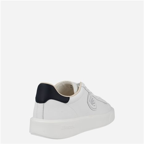 Sneaker Buck 01 Lea Blanco 