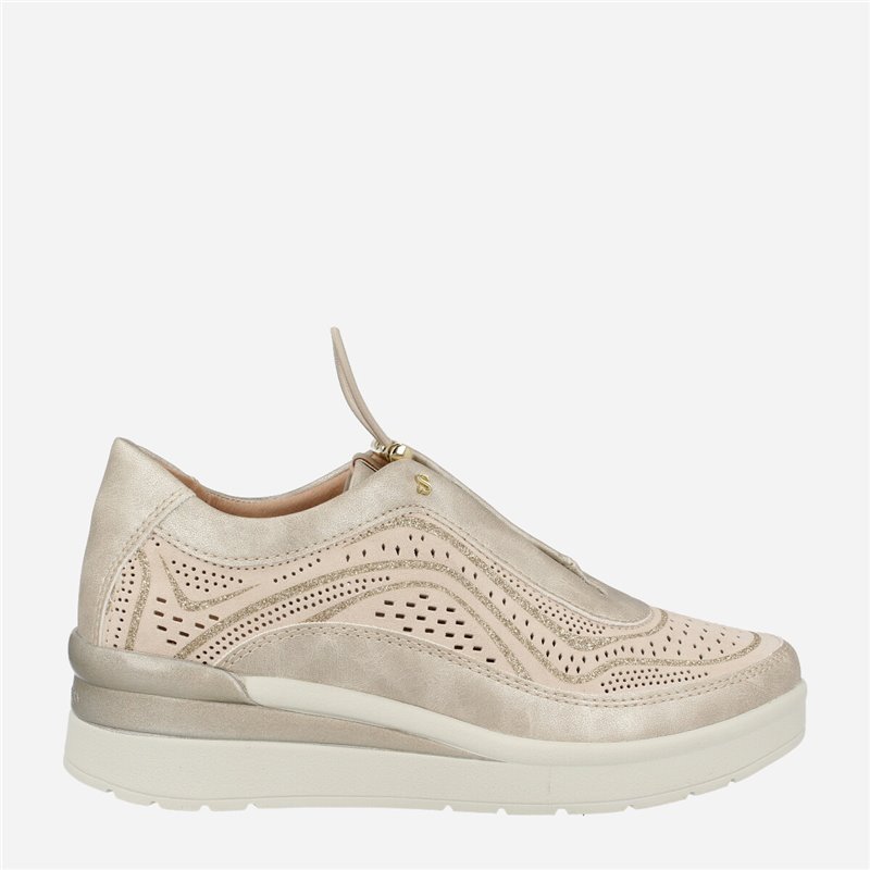 Sneaker Cream 38 Taupe 