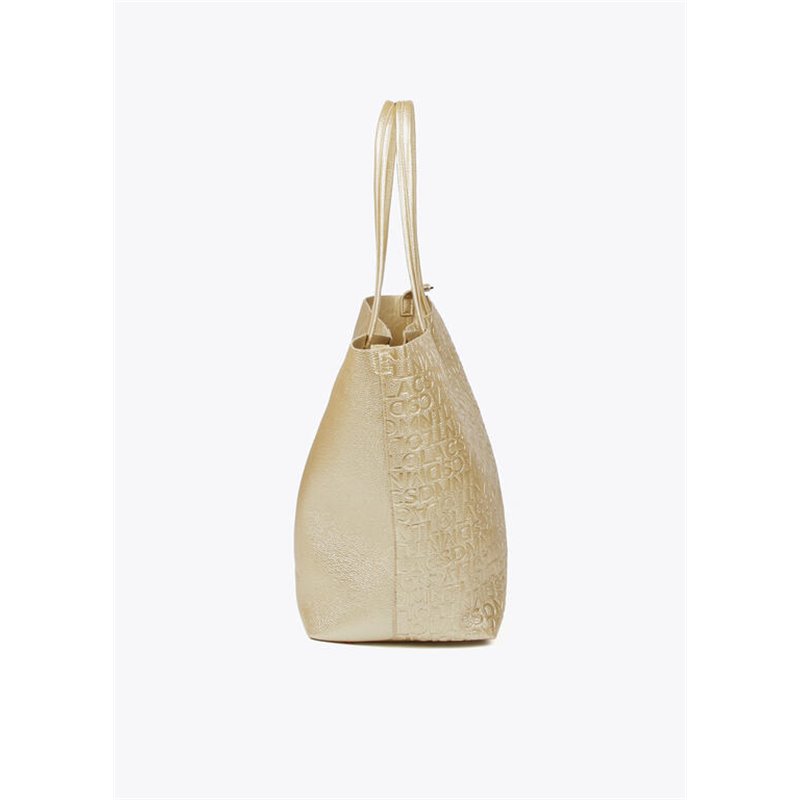 Bolso Shopper Grabado Oro Bolso Shopper Grabado Oro