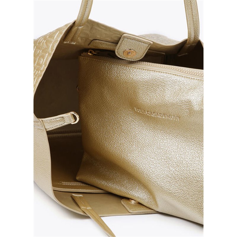 Bolso Shopper Grabado Oro Bolso Shopper Grabado Oro