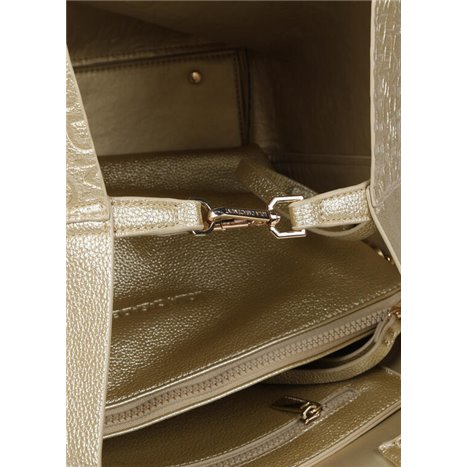 Bolso Shopper Grabado Oro Bolso Shopper Grabado Oro