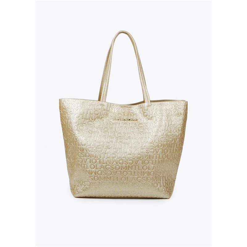 Bolso Shopper Grabado Oro Bolso Shopper Grabado Oro