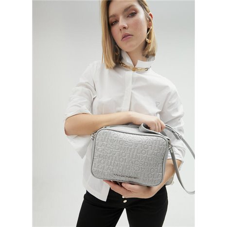 Bolso Bandolera Grabado Plata 