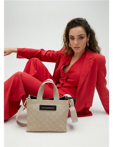 Bolso Mini Shopper Beig 