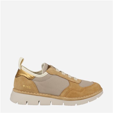 Sneaker Slip On P05W Mesh Cuero