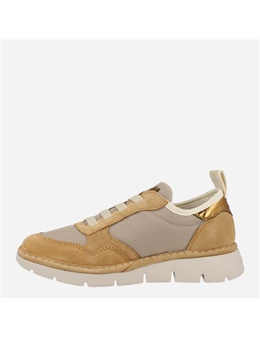 Sneaker Slip On P05W Mesh Cuero