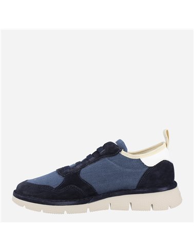 Sneaker Slip On P05M Canvas Marino