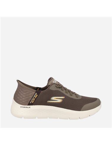 Sneaker Go Walk Flex Hands Up    Marrón
