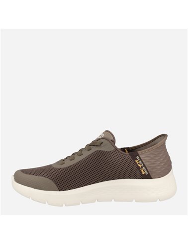 Sneaker Go Walk Flex Hands Up    Marrón