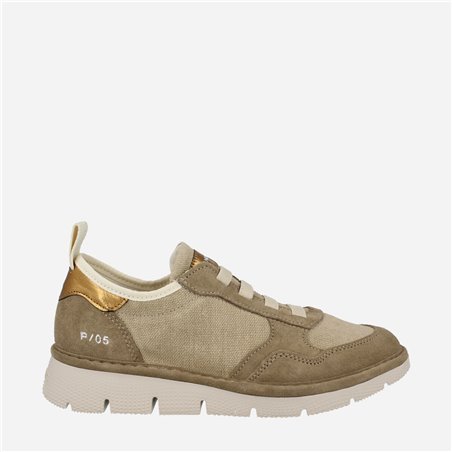 Sneaker P05W Canvas Taupe