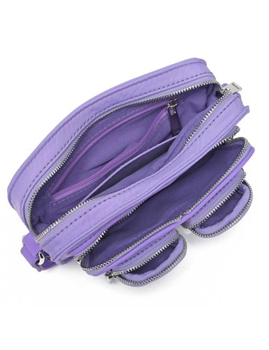 Bolsos Helena Nylon Lila
