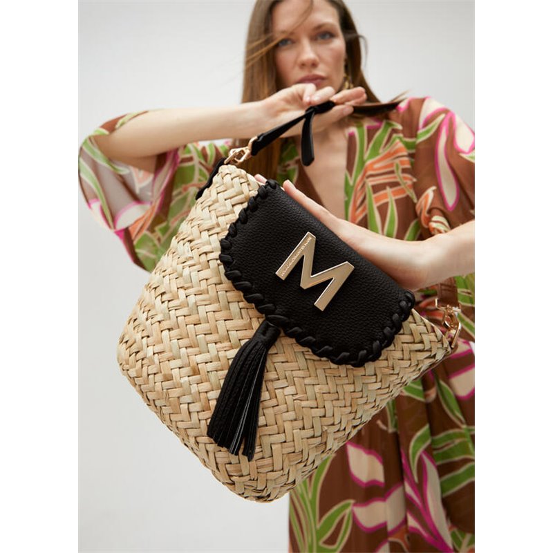 Bolso Mini Palma Negro Bolso Mini Palma Negro