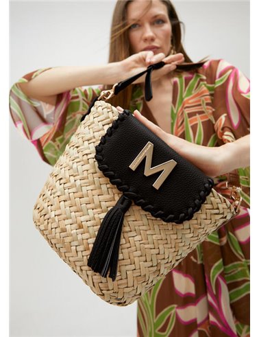 Bolso Mini Palma Negro