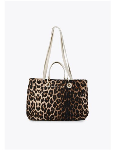 Bolso Shopper Animal Leopardo