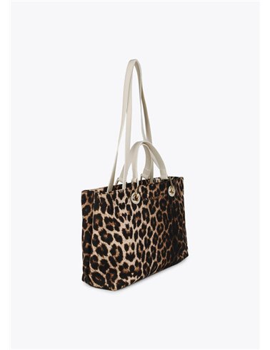 Bolso Shopper Animal Leopardo